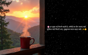 पॉजिटिव सुप्रभात सुविचार हिंदी