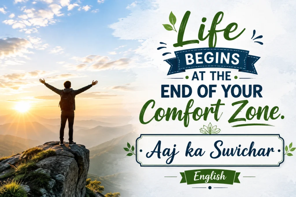 Aaj Ka Suvichar in English