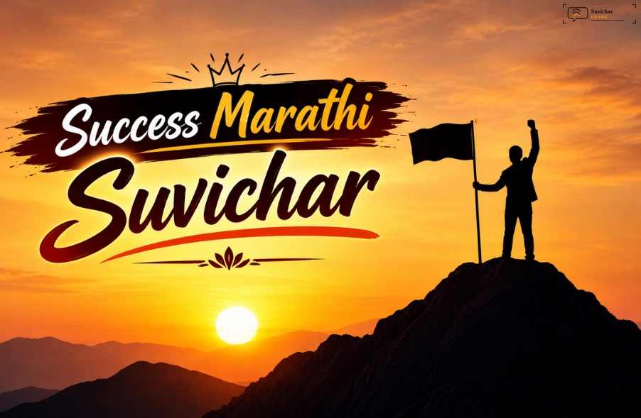 Success Marathi Suvichar: 60+ Positive Success विचार | Suvichar Frame