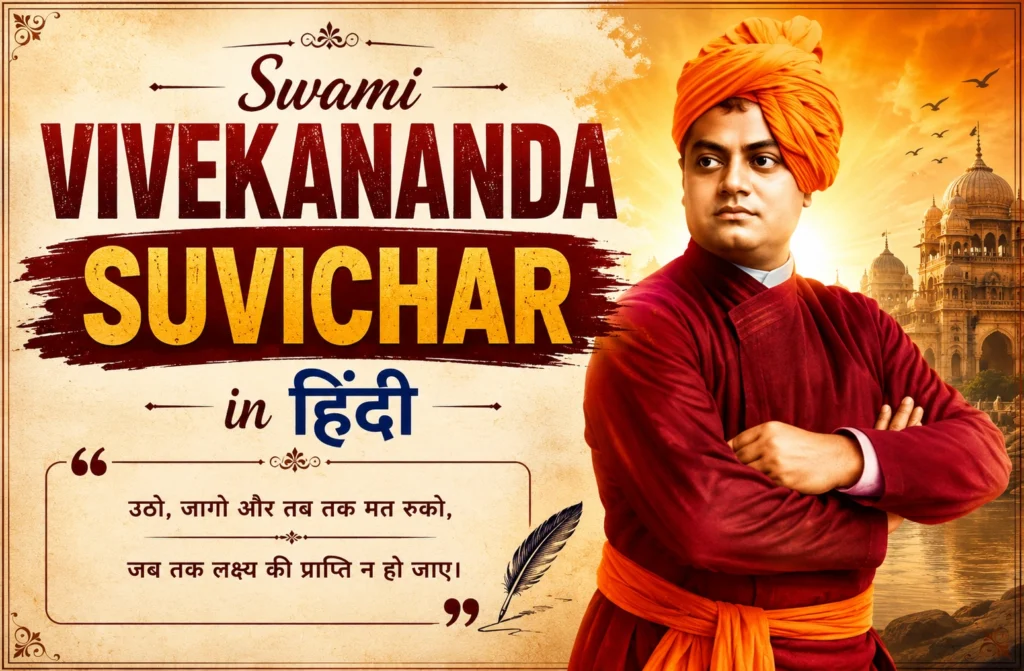 105+ Best Swami Vivekananda Suvichar in Hindi – जीवन बदलने वाले प्रेरणादायक विचार – Suvichar Frame
