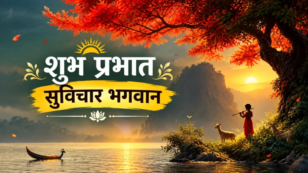 शुभ प्रभात सुविचार भगवान: 60+ Best बेहतरीन भक्तिमय विचार | Suvichar Frame शुभ प्रभात सुविचार भगवान