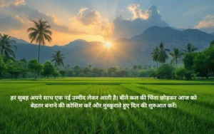 Good Morning Suvichar