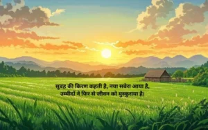 Good Morning Suvichar Shayari