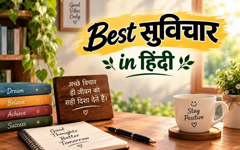 Best Suvichar in Hindi: 75+ Best बेहतरीन और प्रेरणादायक विचार जो बदलें सोच Best Suvichar in Hindi