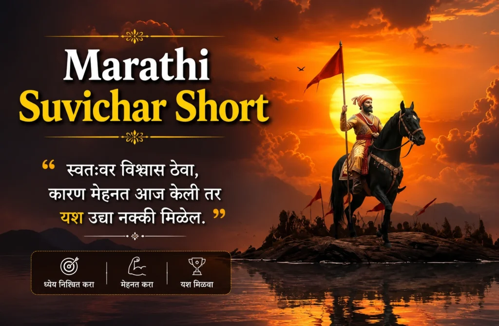 Marathi Suvichar Short: 105+ सुंदर आणि प्रेरणादायी सुविचार | Suvichar Frame