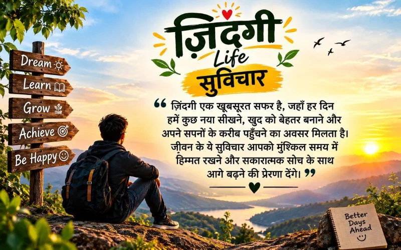 Zindagi Life Suvichar in Hindi: 75+ Best बेहतरीन अनमोल विचार